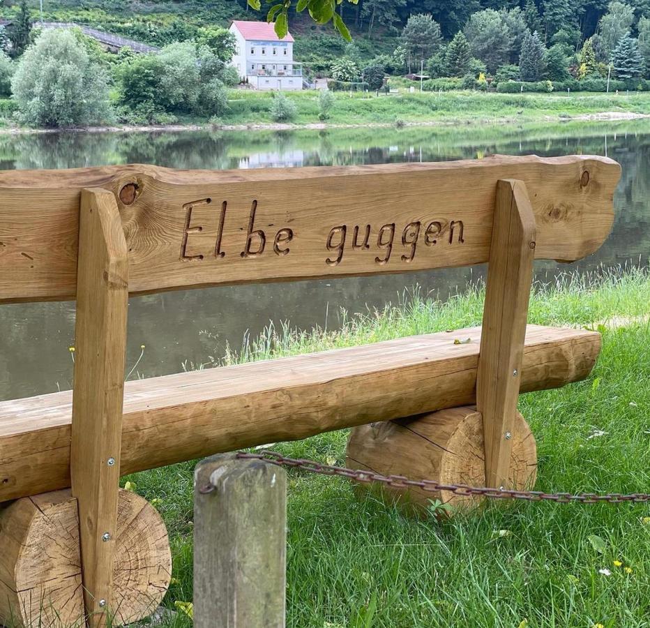 Elbpension & Ferienwohnung Saechsische Schweiz Пирна Екстериор снимка